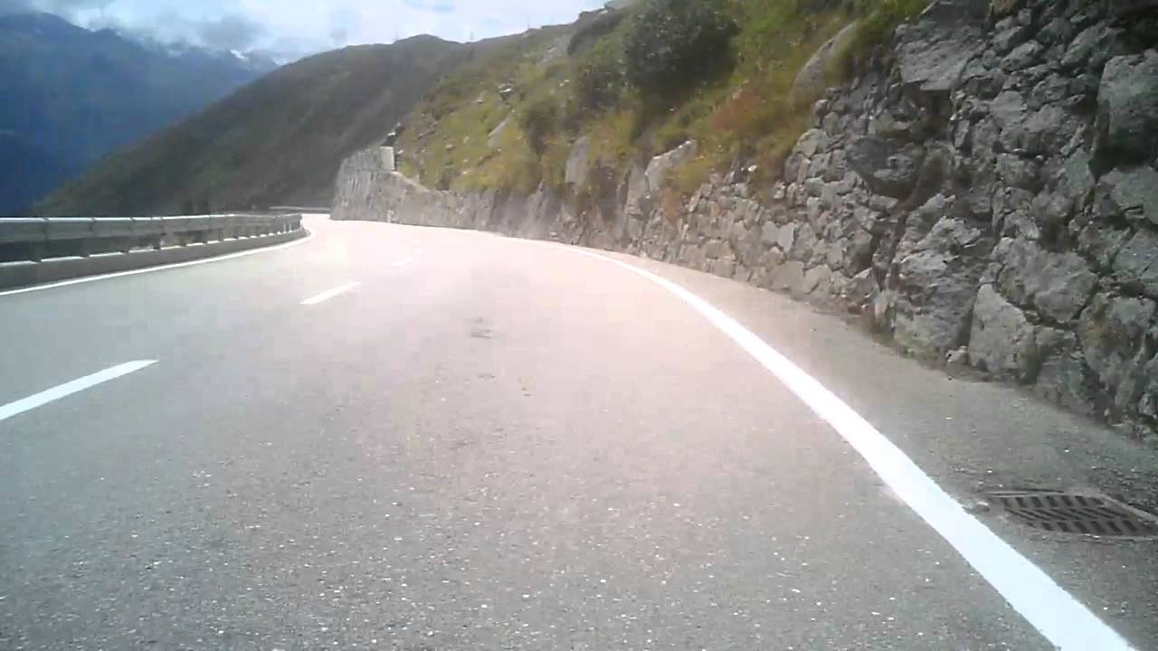 Tour de Suisse - 1 - Abfahrt Grimselpass - Gletsch