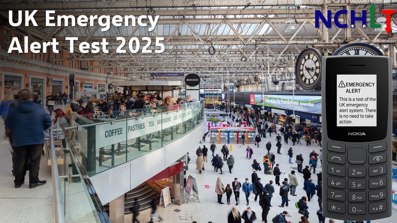 UK Emergency Alert Test 2025 (Does the Nokia 105 receive the alert?)