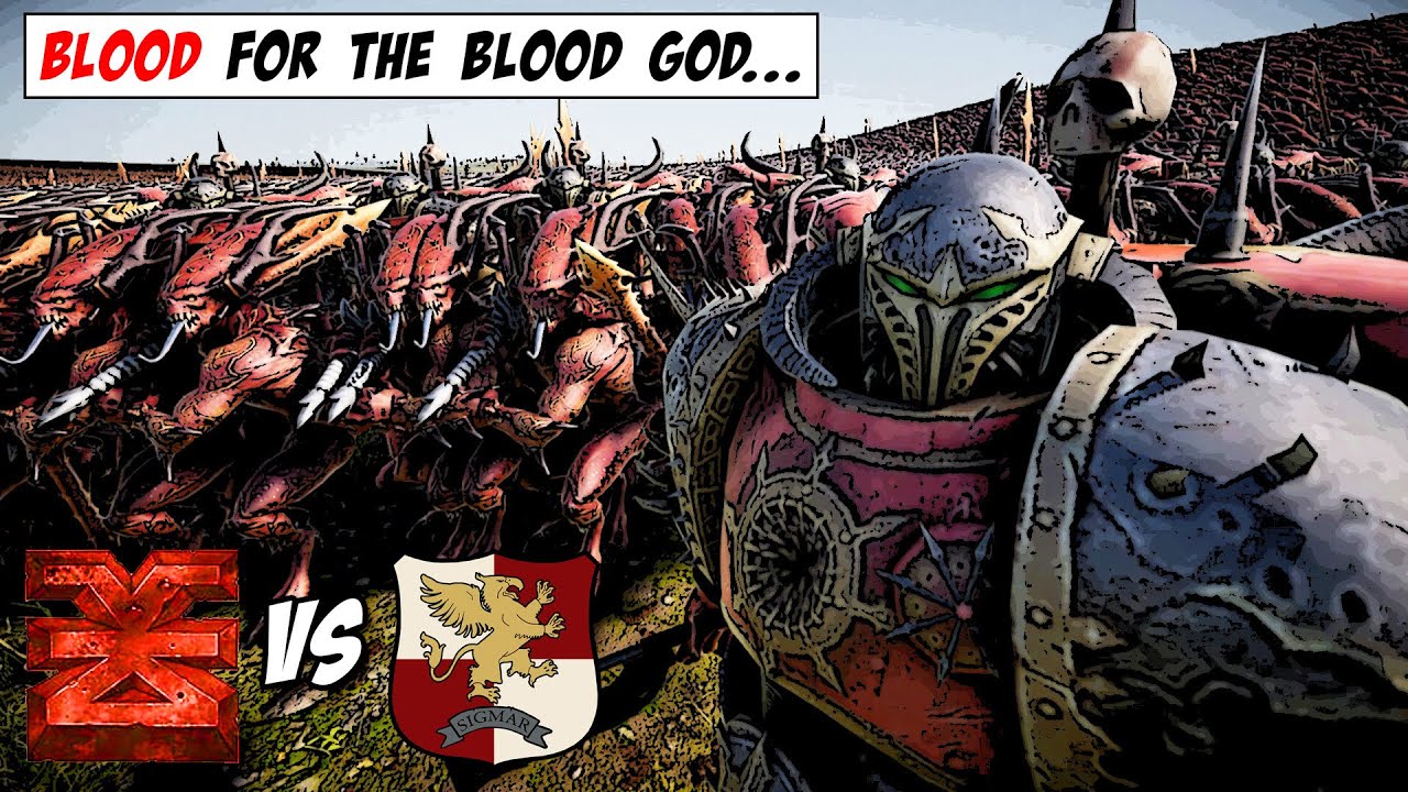 400,000 KHRONE Army vs Empire FORT Defence! | Warhammer 40K | MODDED UEBS2