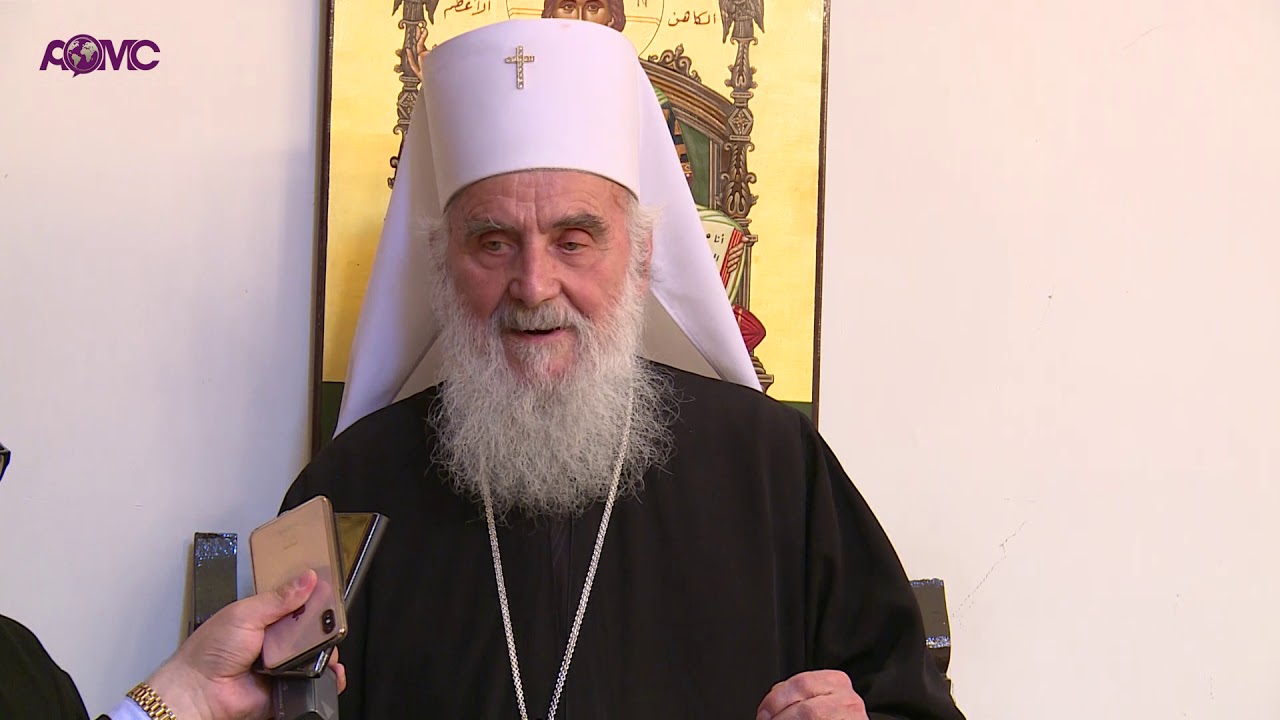 صاحب القداسة إيريناوس بطريرك الصرب،  يختتم زيارته الرسمية