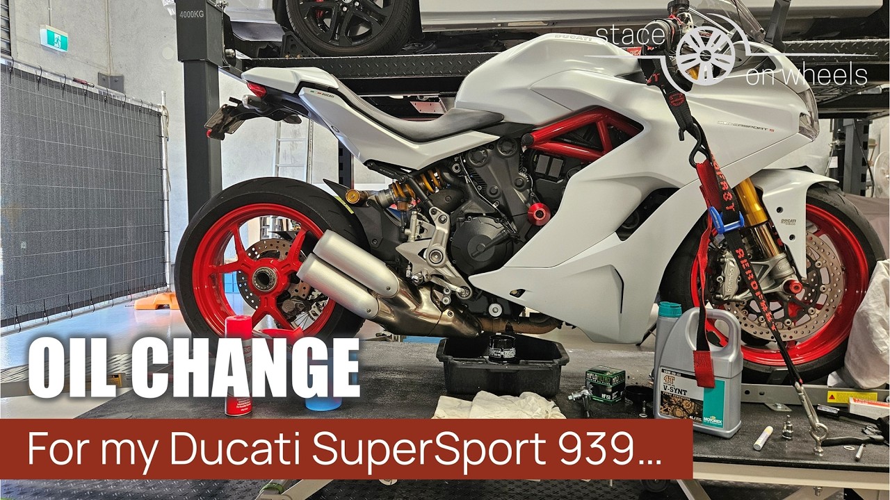 Как я меняю масло на своем Ducati SuperSport 939