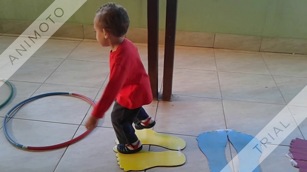 Circuito psicomotor Educação infantil 2017