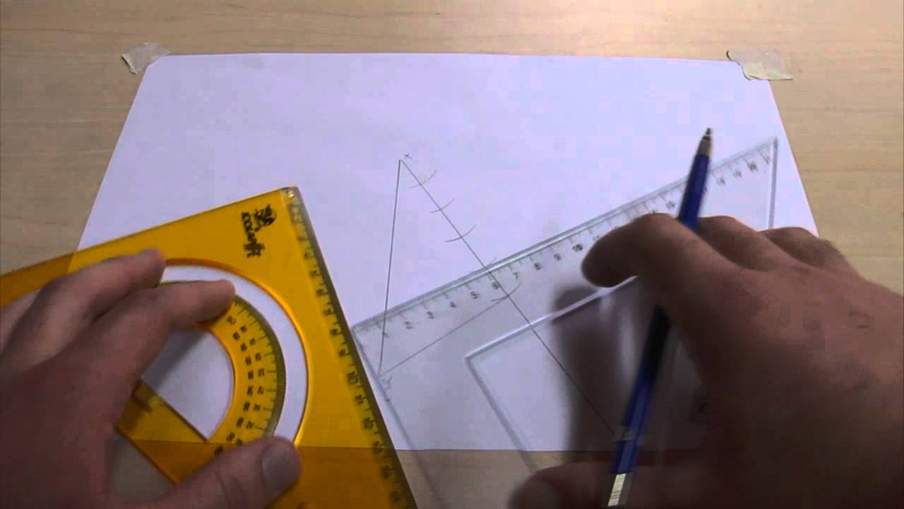 Dividir un segmento de recta en n n&uacute;mero de partes iguales