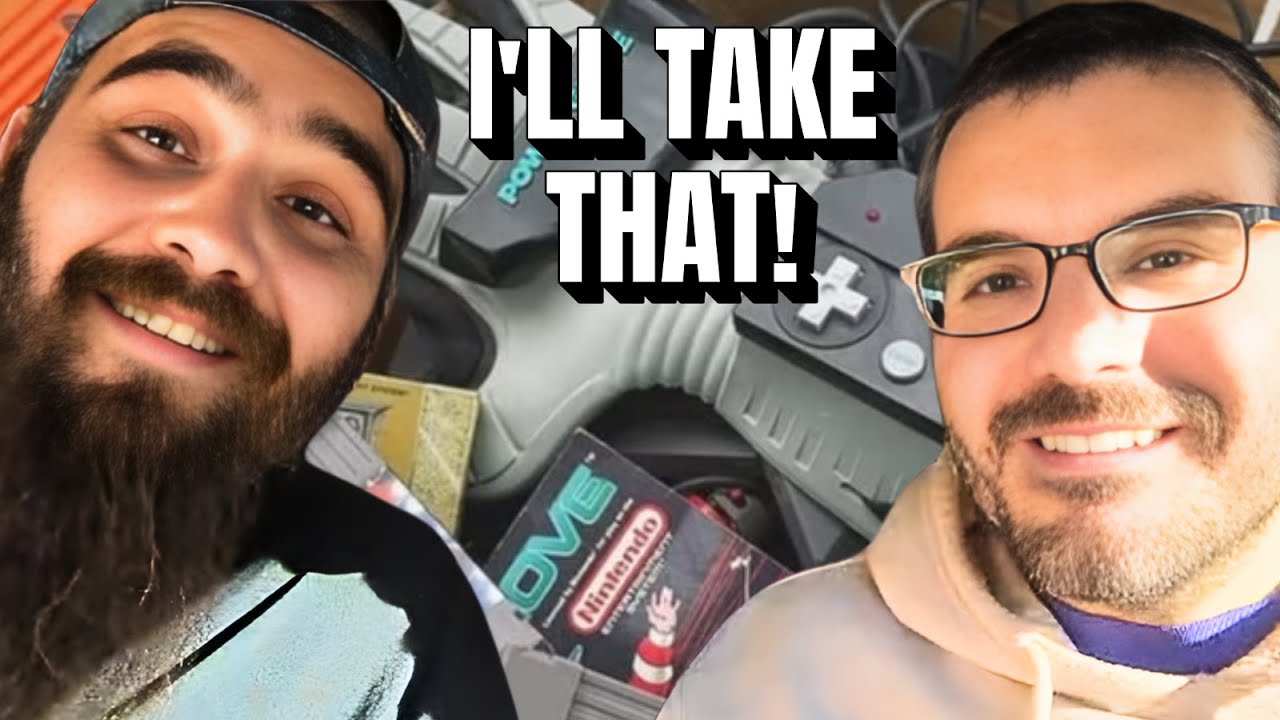When the B-Team Goes Rogue: Matthi & Greco Hit a Retro Game Goldmine!