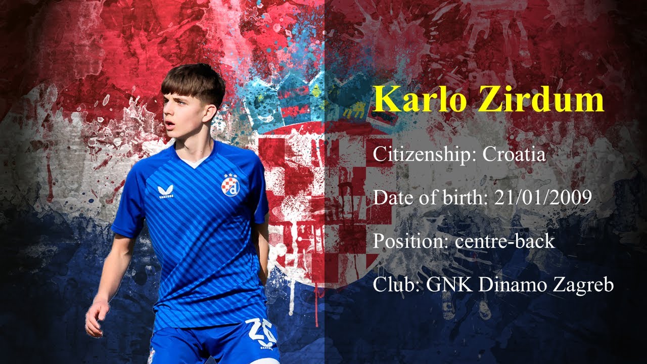Karlo Zirdum | Croatia & Dinamo | Highlights | 2025