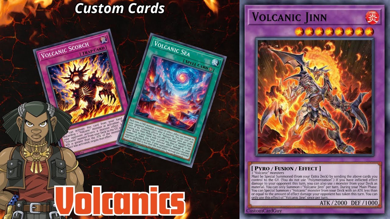 Volcanic Support | Custom Cards