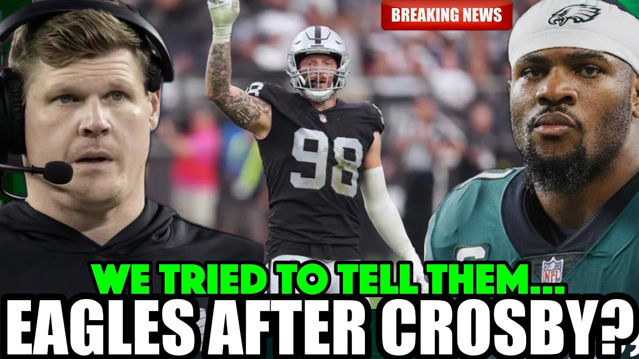 🚨Max Crosby TRADE A PERFECT Move For The Eagles! New OL Coach!💥 A.J. Brown STAYING