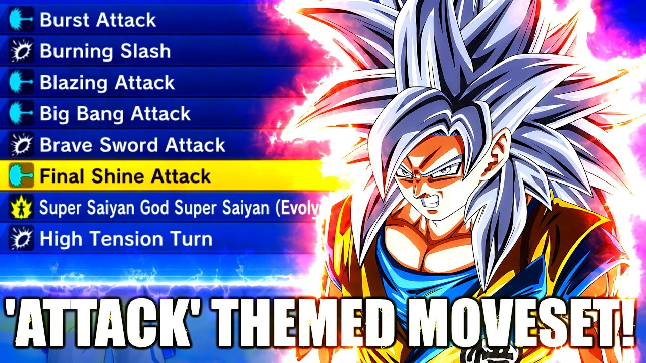 Full 'Attack' Themed Moveset! | Dragon Ball Xenoverse 2
