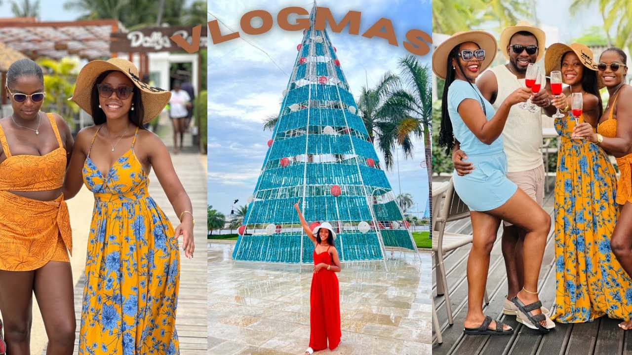 VLOGMAS || EP 5|| Fish Feasting || Mussulo Island, Dally's Resort || Touring Angola || Delta's Talk