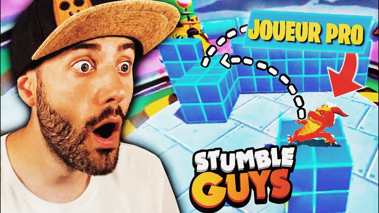 UN JOUEUR PRO FR TOP 100 FRANCE ME COACH SUR STUMBLE GUYS !