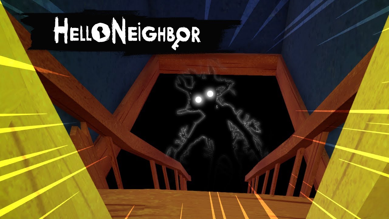 ETT MONSTER BOR I GRANNENS KÄLLARE I HELLO NEIGHBOR