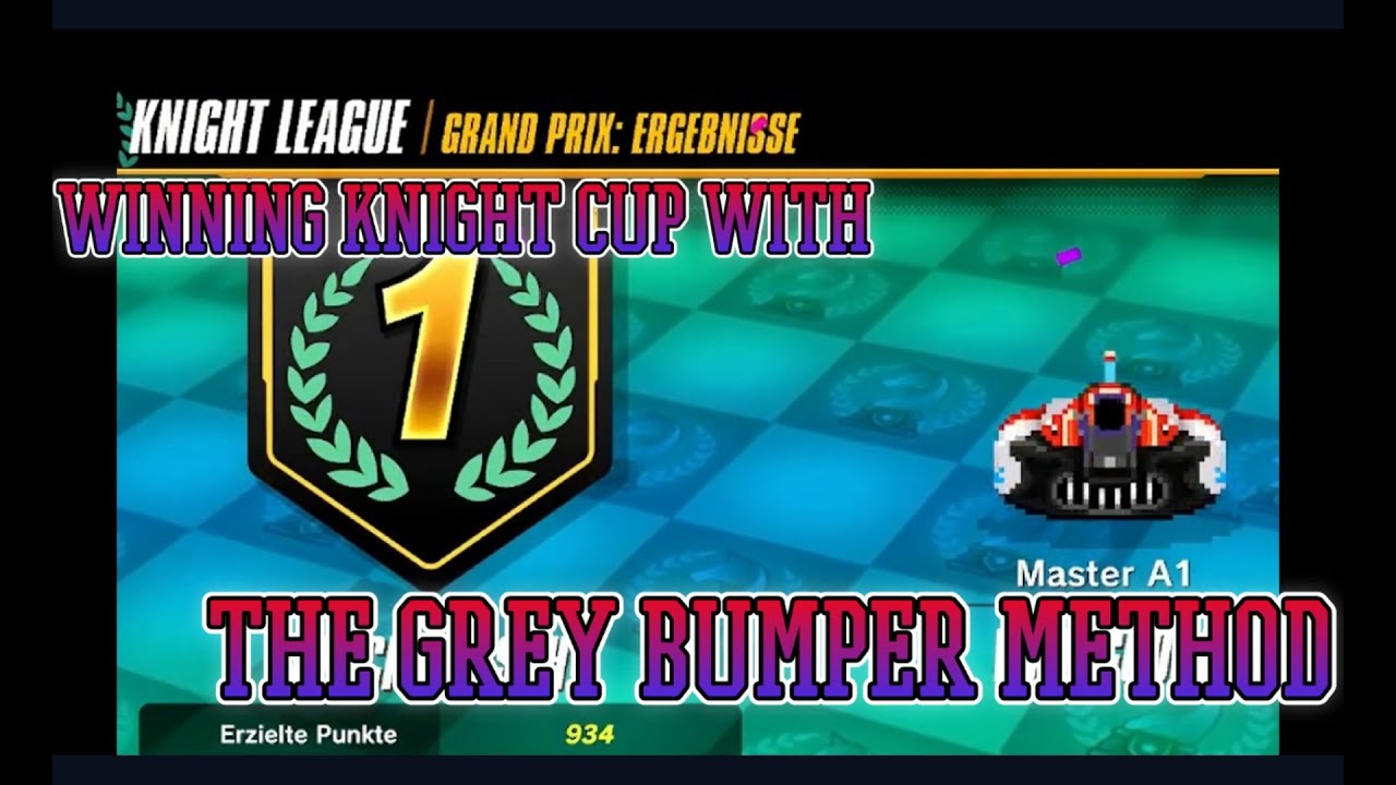 F-ZERO 99 - Winning Knight Cup with the Grey Bumper Method