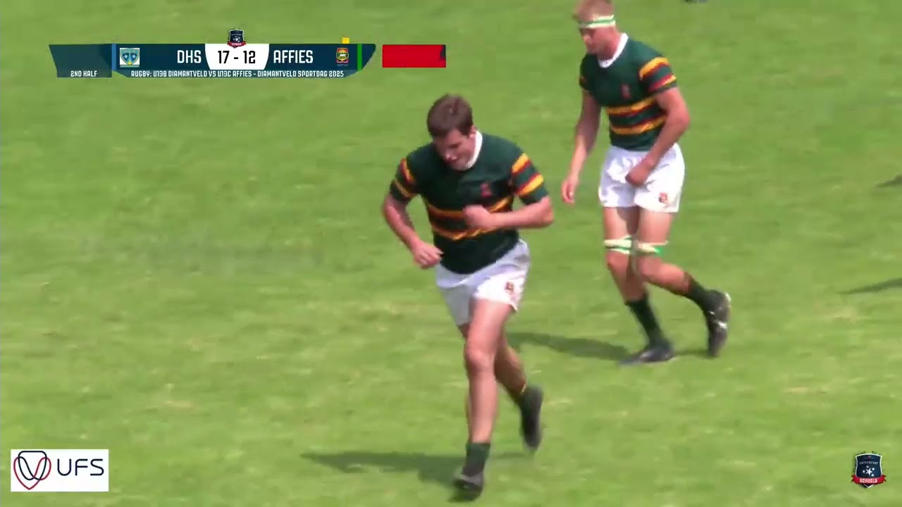 HS DIAMANTVELD vs AFFIES | MATCH HIGHLIGHTS | SCHOOL RUGBY 🏉🇿🇦