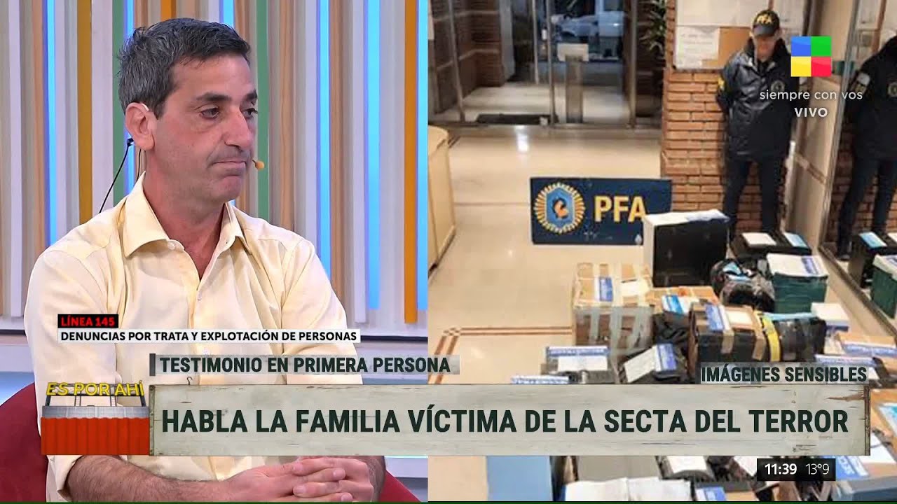 Secta del terror en Villa Crespo: habla la familia de una víctima