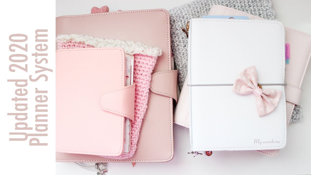 Updated 2020 Planner system | Kikki.K a5 rings, Foxy Fix B6 No. 5 tn, B6 rings, and pocket rings