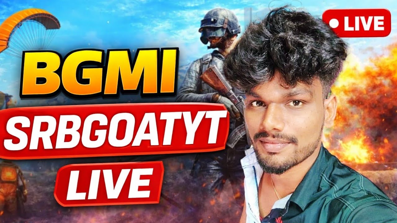 GOAT YT LIVE Live Stream #bgmi #fungame #trending #srb #tamilgaming