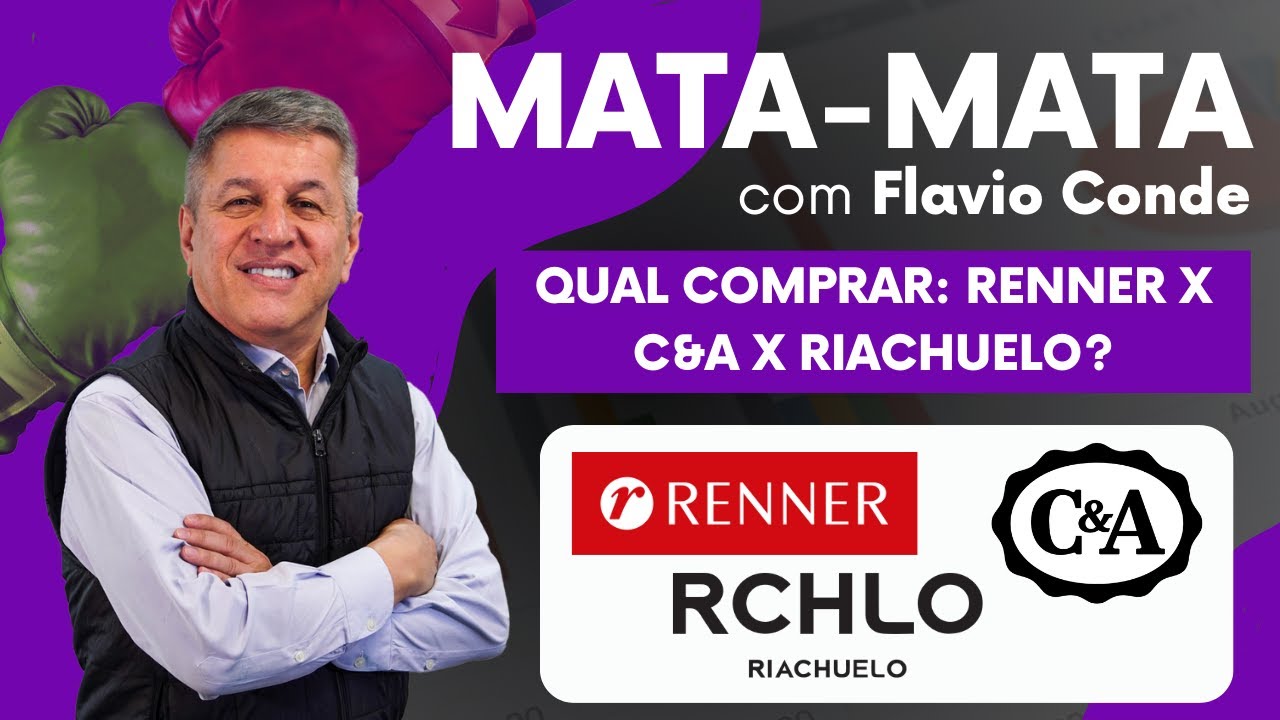 Renner (LREN3) x C&A (CEAB3) x Riachuelo (GUAR3)