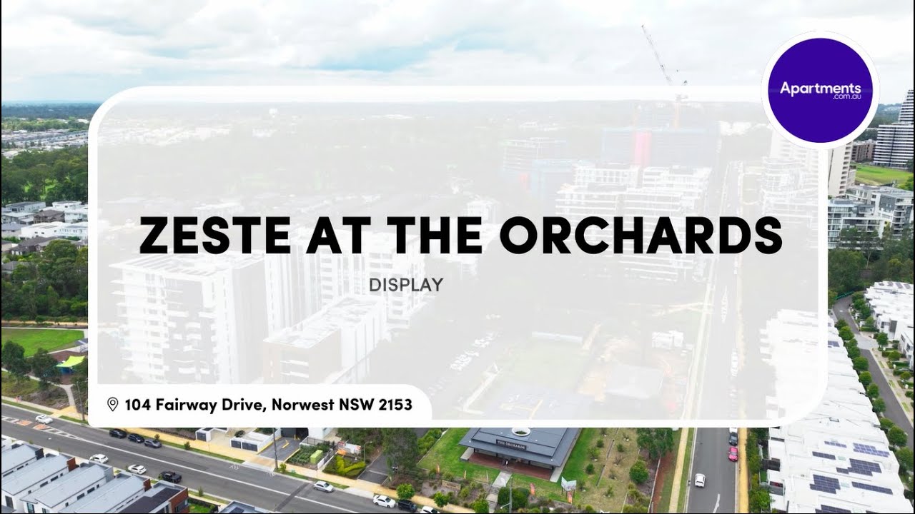 ZESTE at The Orchards by Sekisui House Australia | New Apartments in Norwest | Project Spotlight