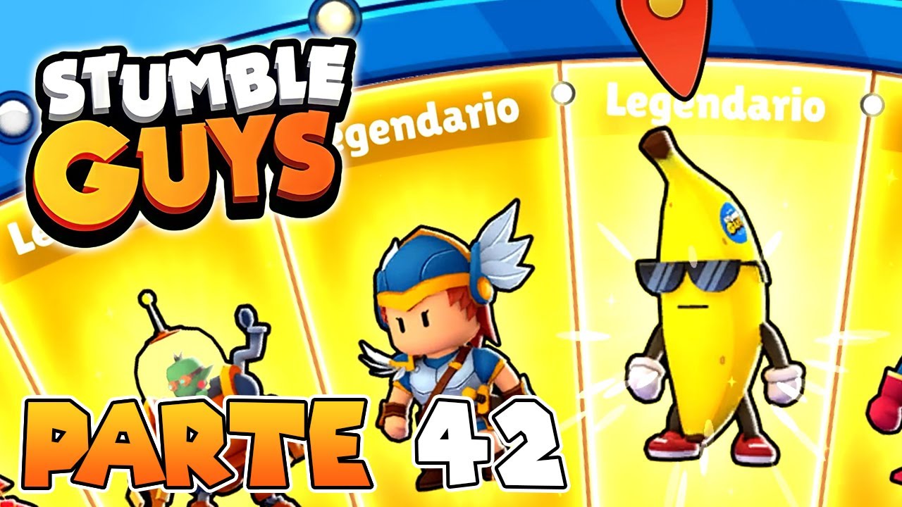 ¡ME HA TOCADO LA BANANA EN LA RULETA LEGENDARIA! | PARTE #42 | STUMBLE GUYS