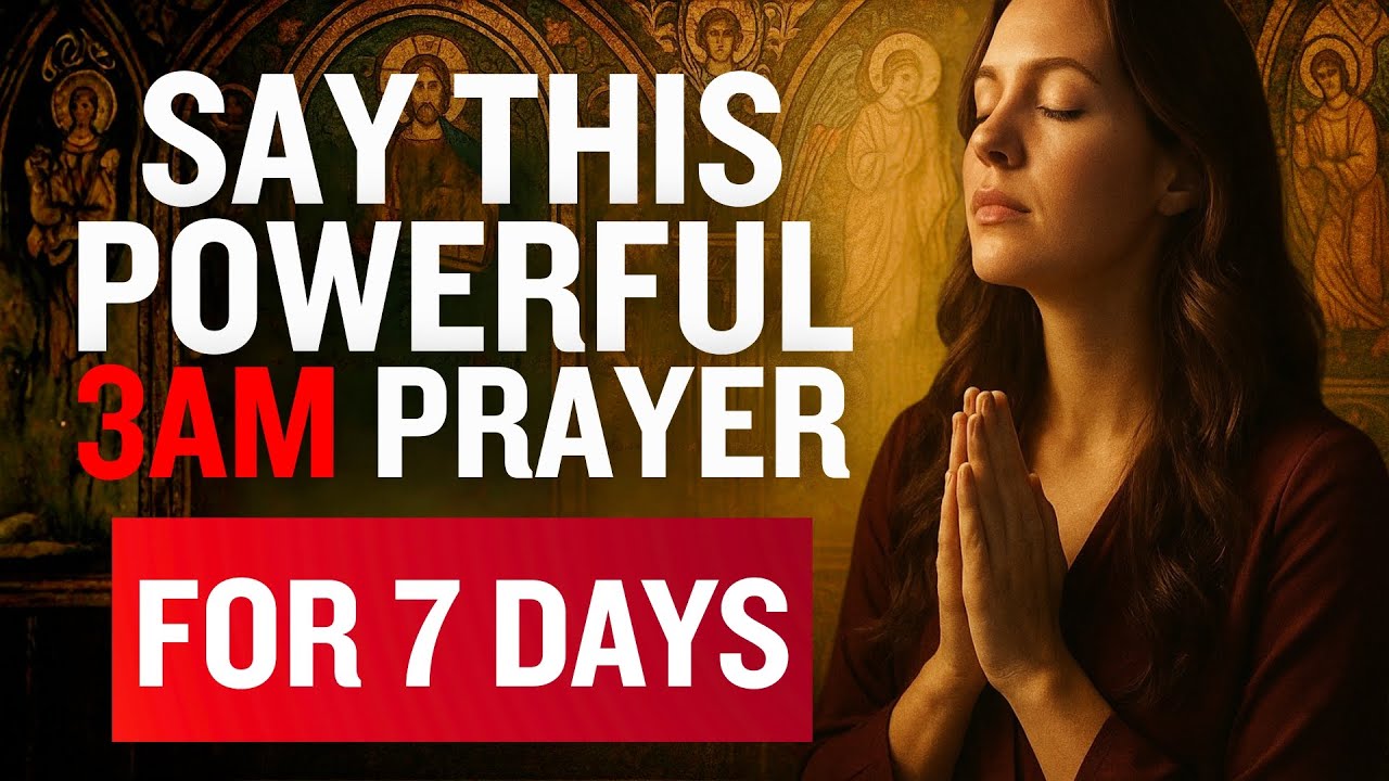 3AM Powerful Prayer | Rise in the Night and Experience God’s Breakthrough