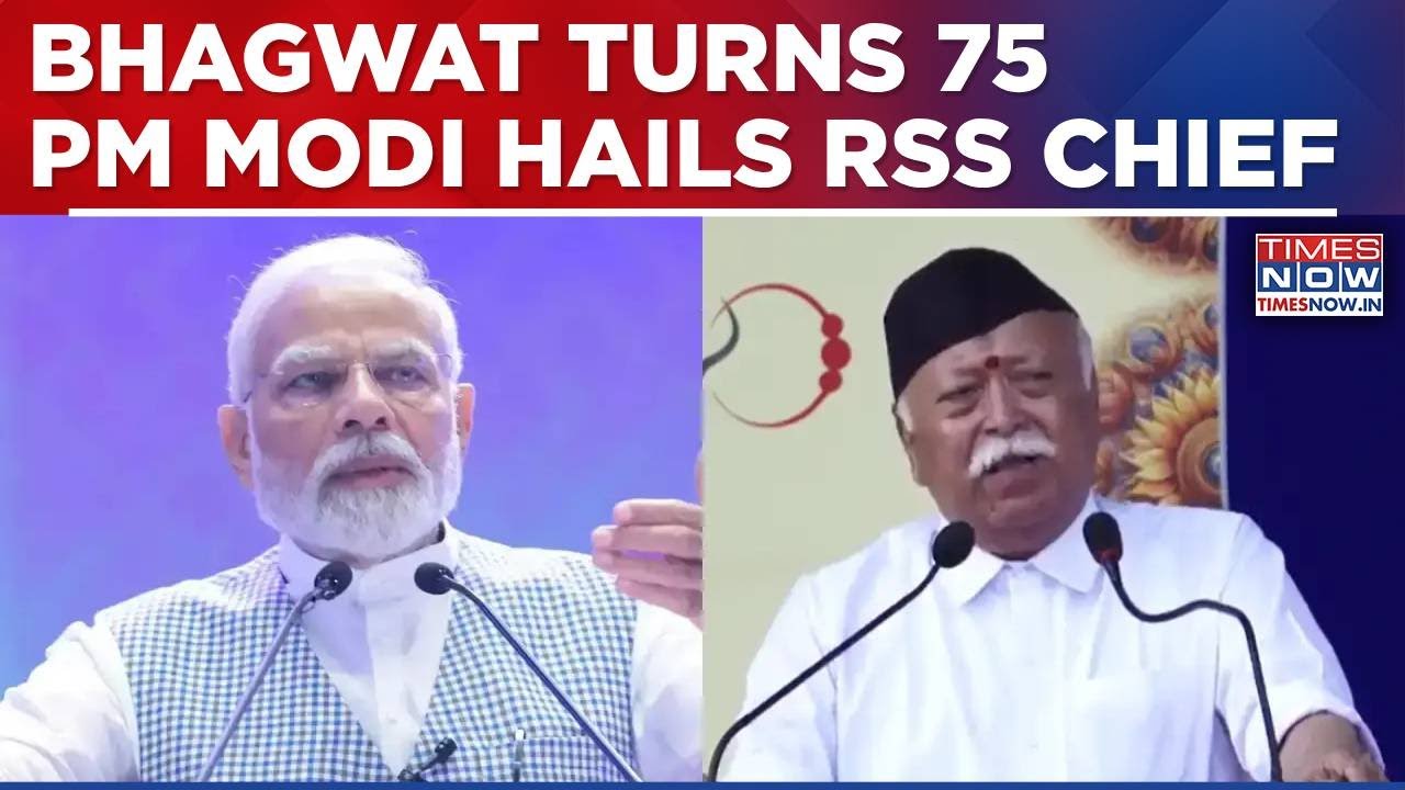 Mohan Bhagwat Turns 75, PM Modi Praises RSS Chief ‘Dedicated Entire Life To Societal Transformation’