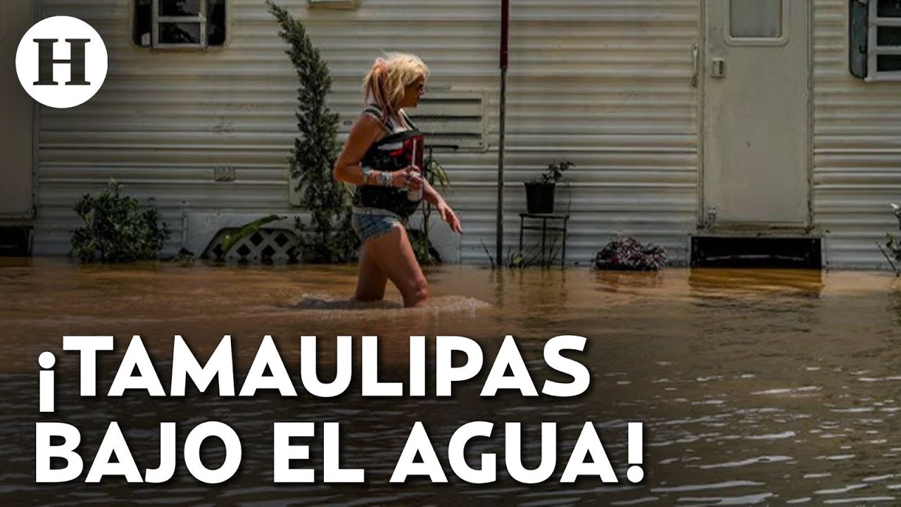 ¡Reynosa en crisis! Un hombre pierde la vida tras las intensas inundaciones en Tamaulipas