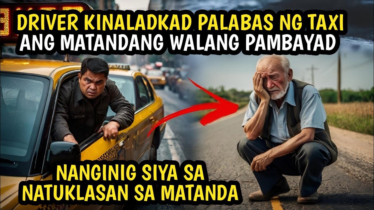 DRIVER KINALADKAD PALABAS NG TAXI ANG MATANDANG WALANG PAMBAYAD, NANGINIG SIYA SA NATUKLASAN
