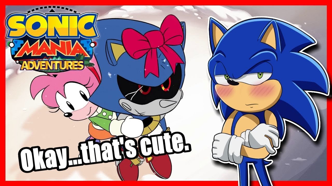 OKAY AMY WAS CUTE!! Sonic Reacts Sonic Mania Adventures - Part 6 (Holiday Special)