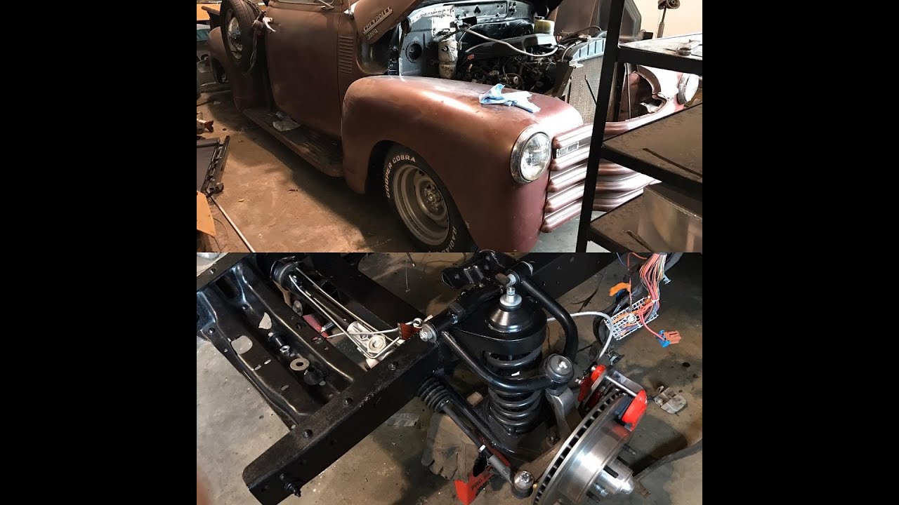 Chevrolet 3100 LS Swap 1950 года &mdash; ходовая часть