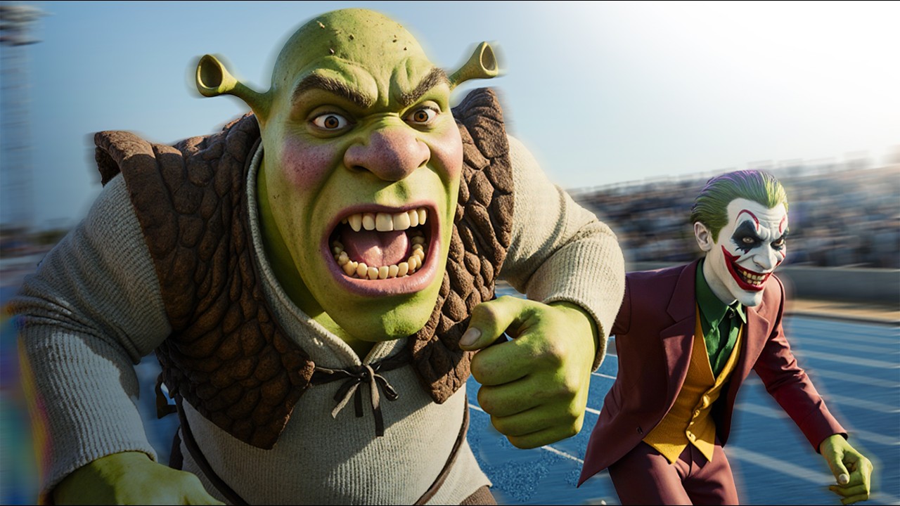 Shrek VS Joker | SPEED COMPARISON