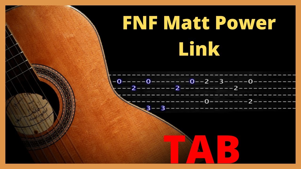 FNF Matt  Power Link, guitar versión