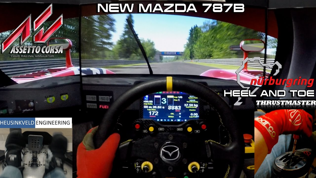 HEEL & TOE - New Mazda 787B @ Nordschleife