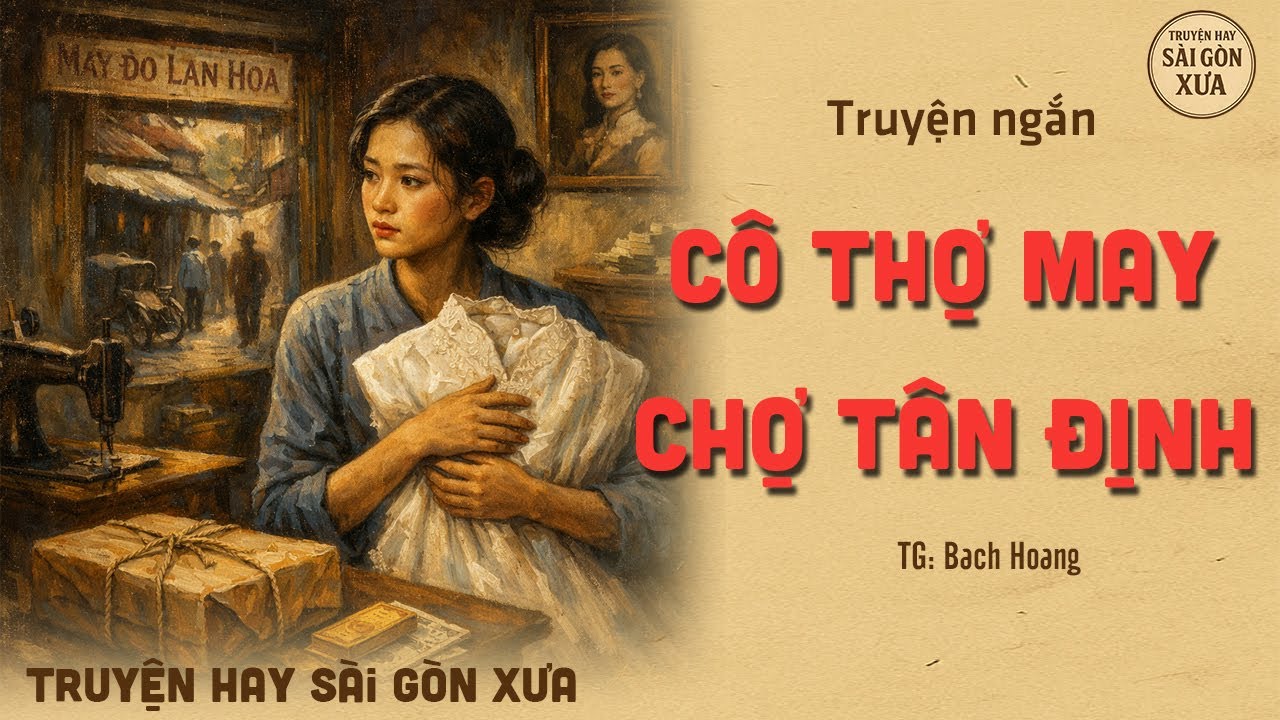 Truyện Hay Sài Gòn Xưa - CÔ THỢ MAY CHỢ TÂN ĐỊNH - Nghe Truyện Đêm Saigon Xưa Hay Nhất