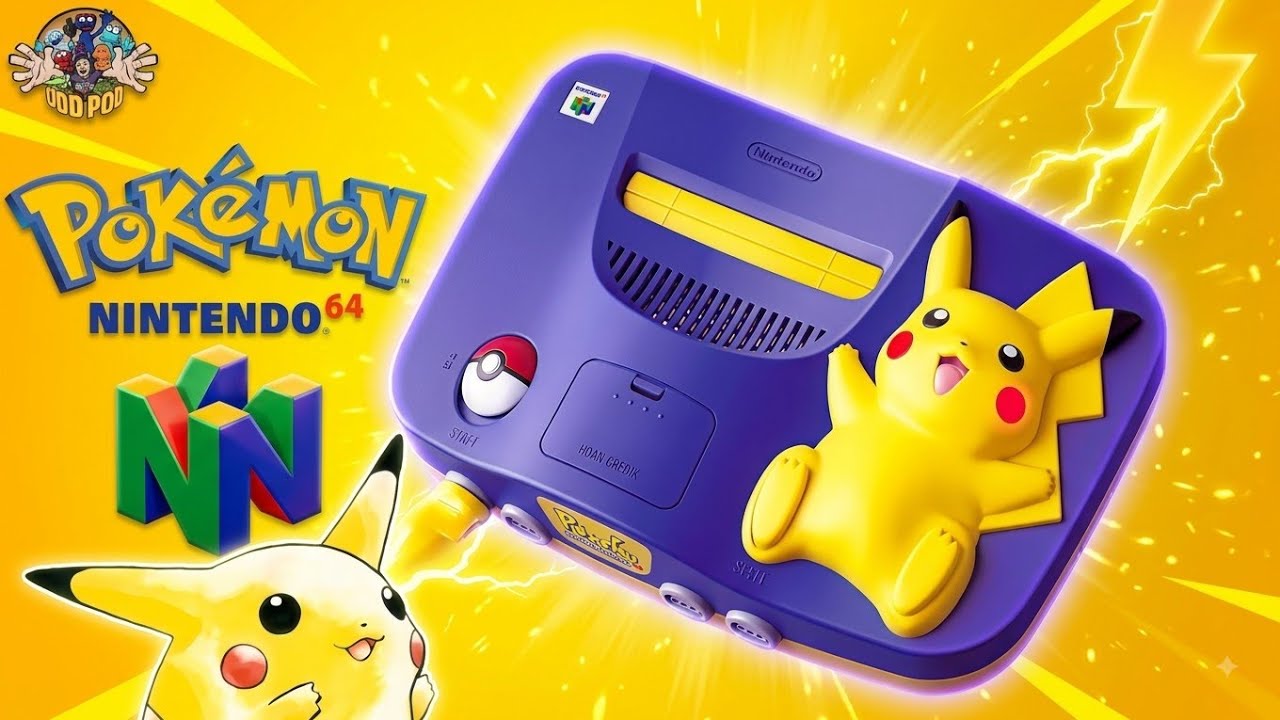 Pokemon Pikachu N64 - The BEST looking Nintendo Console