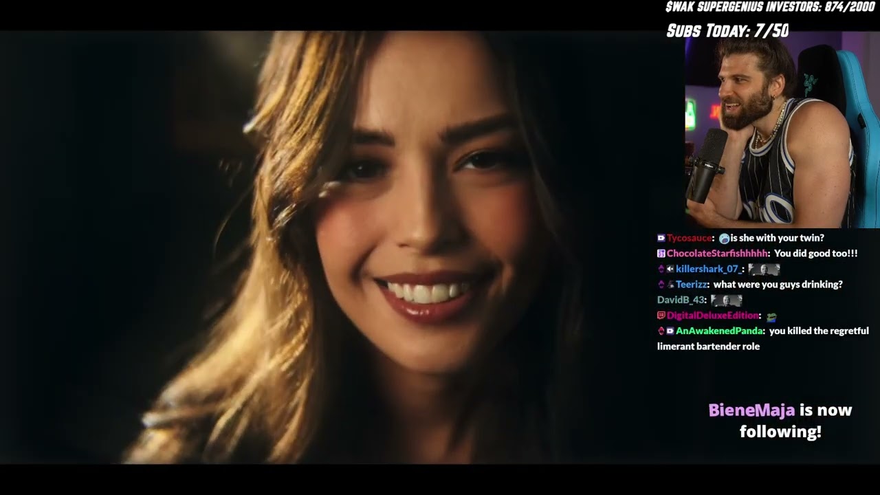 Wakewilder's reaction to QTCinderella's music video  (Blaire - Forever)