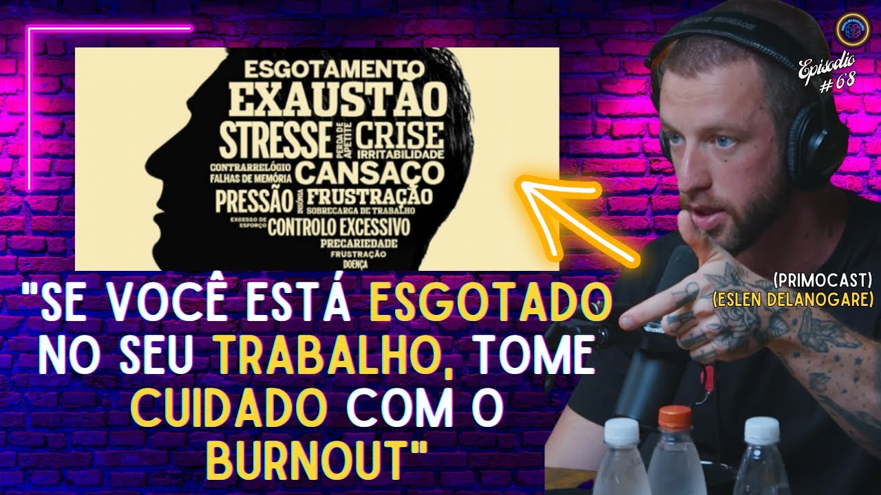 A relação entre BURNOUT e seu AMBIENTE de TRABALHO | Mente em Evolução | Eslen Delanogare | Ep. 68