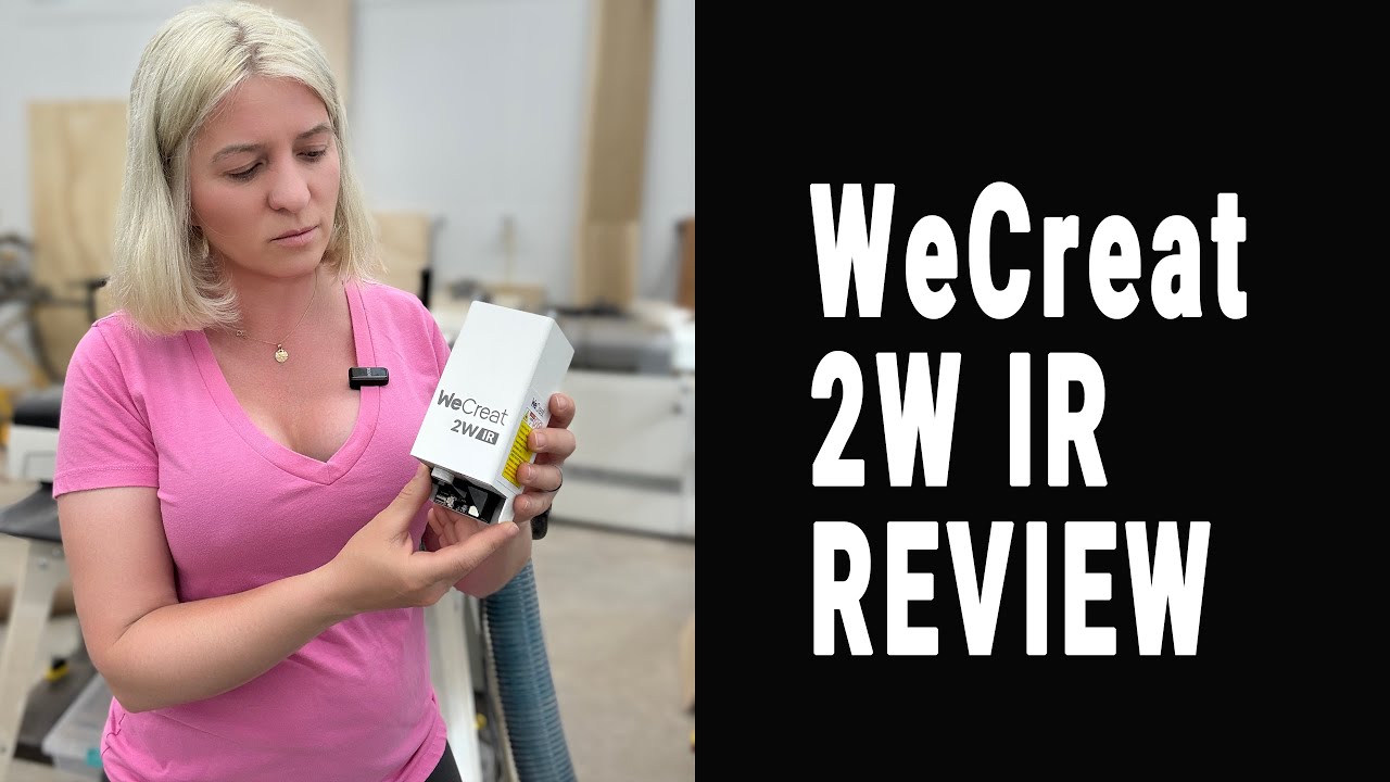 Can You REALLY Create Detailed Images on Metal with a Laser Engraver? WeCreat 2W IR module review