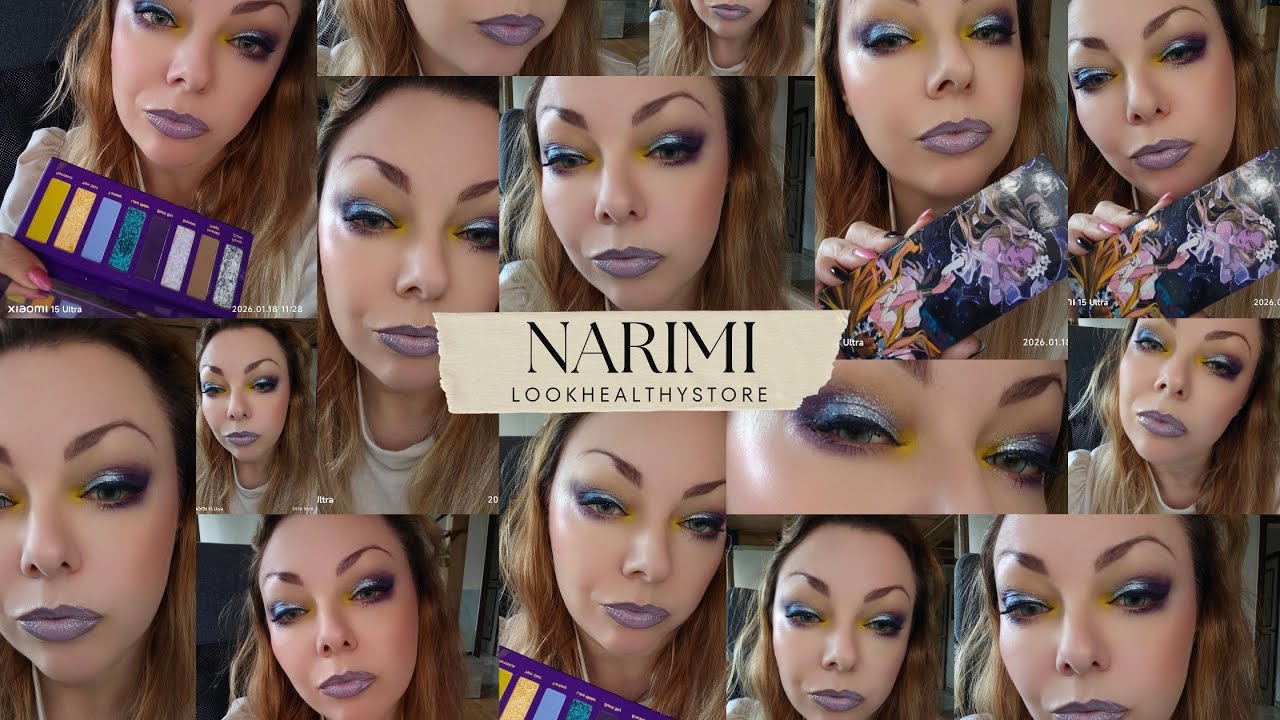 NARIMI PALETTES FROM LOOKHEALTHYSTORE WEEK: MIDNIGHT NARCISSUS