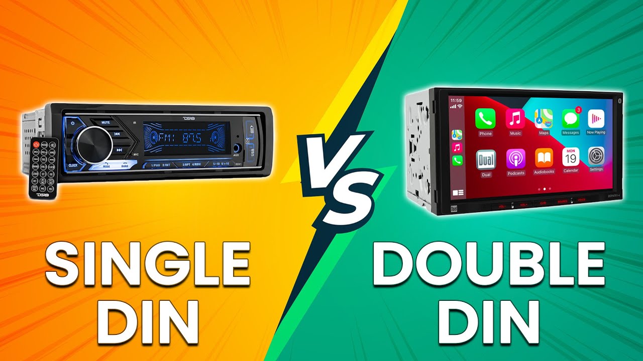 Single DIN vs Double DIN - Which Car Stereo Size Is Right For You? (Which Stereo Size Is Better?)