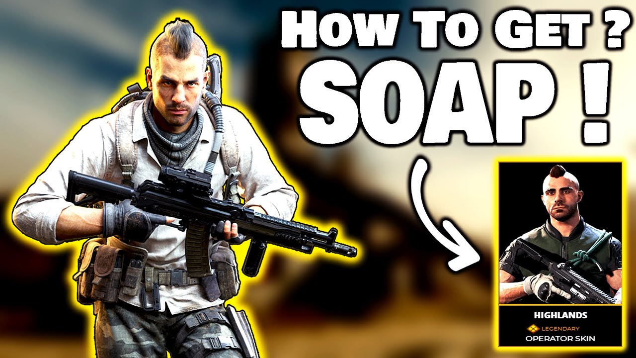 How To Get Soap Operator Early In Warzone ? Soap mctavish Bundle Purchasing