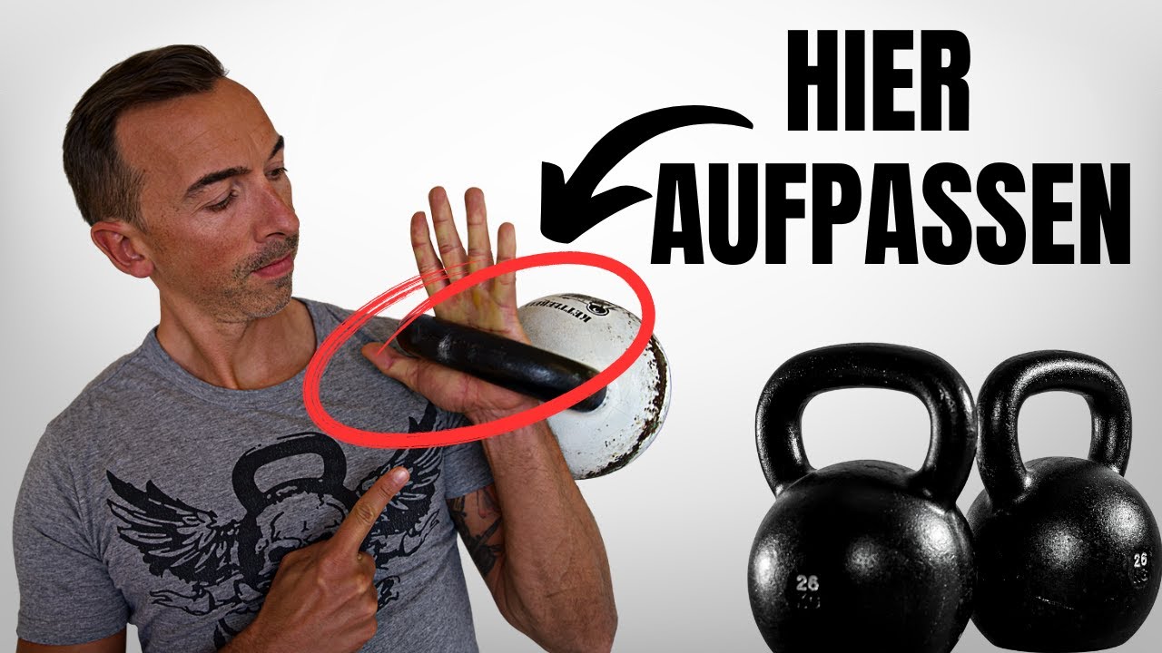 Kettlebell Clean Technik: 3 Tipps, weniger blaue Flecken
