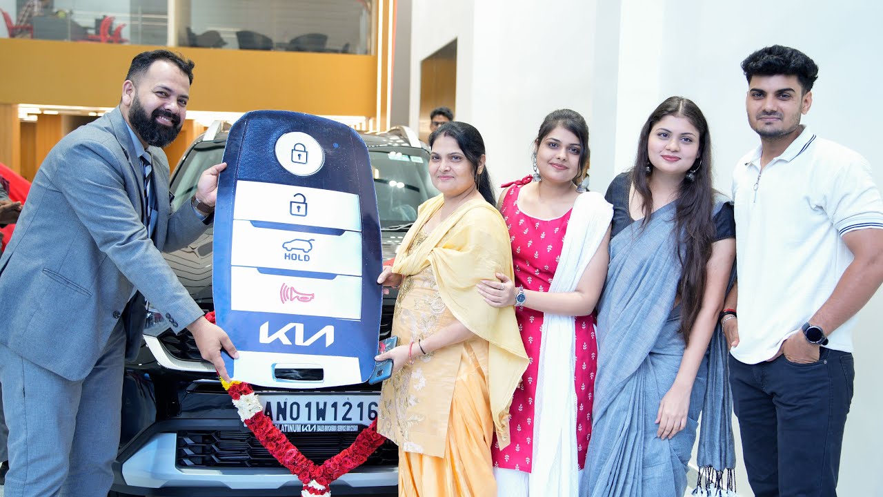 Finally Ghar ki First Car 🧿welcome home KiA✨ #firstcar #kiasonet #dailyvlog #minivlog #dream  