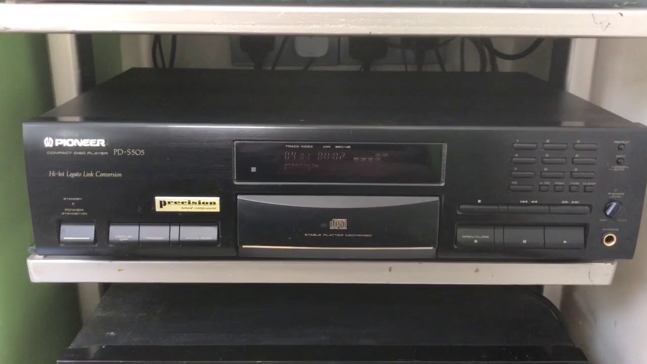 Demo of a Pioneer PD-S505 Hi End Legato Link CD Player on EBay.