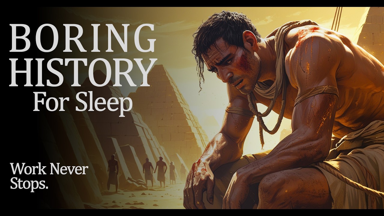 The Life of an Ancient Egyptian Pyramid Worker | Boring History for Sleep