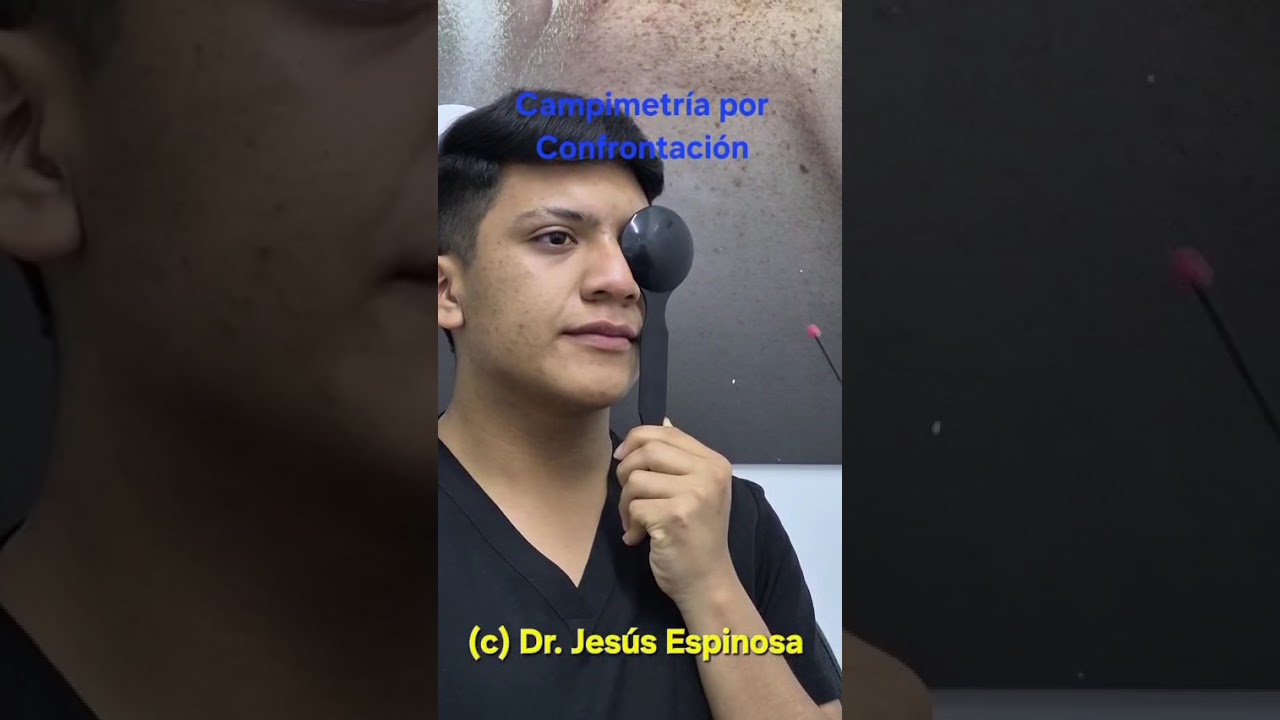 Campimetría por confrontación