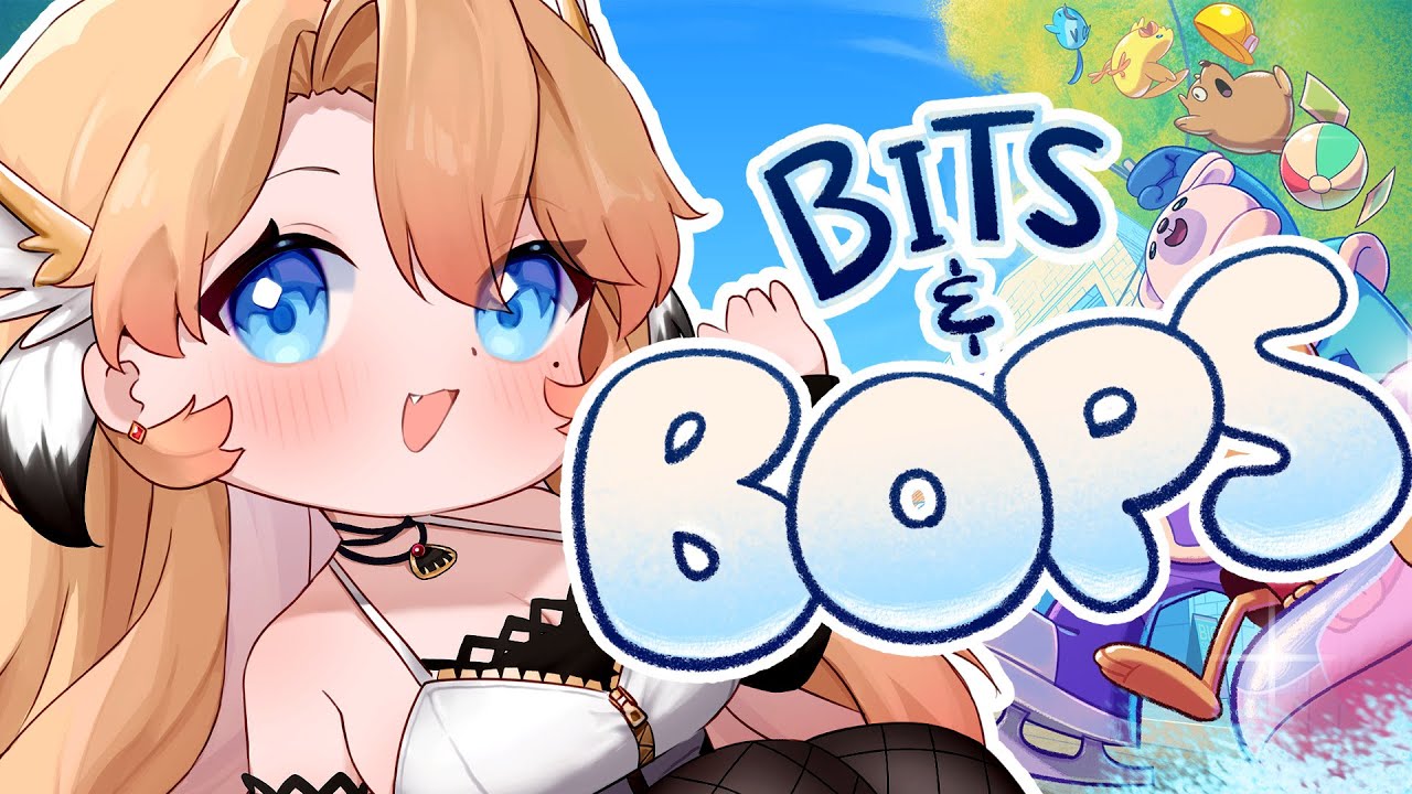 Is It The Indie Rhythm Game I've Been Waiting For?! Vtuber Plays Rhythm Heaven Like 【 BITS & BOPS 】