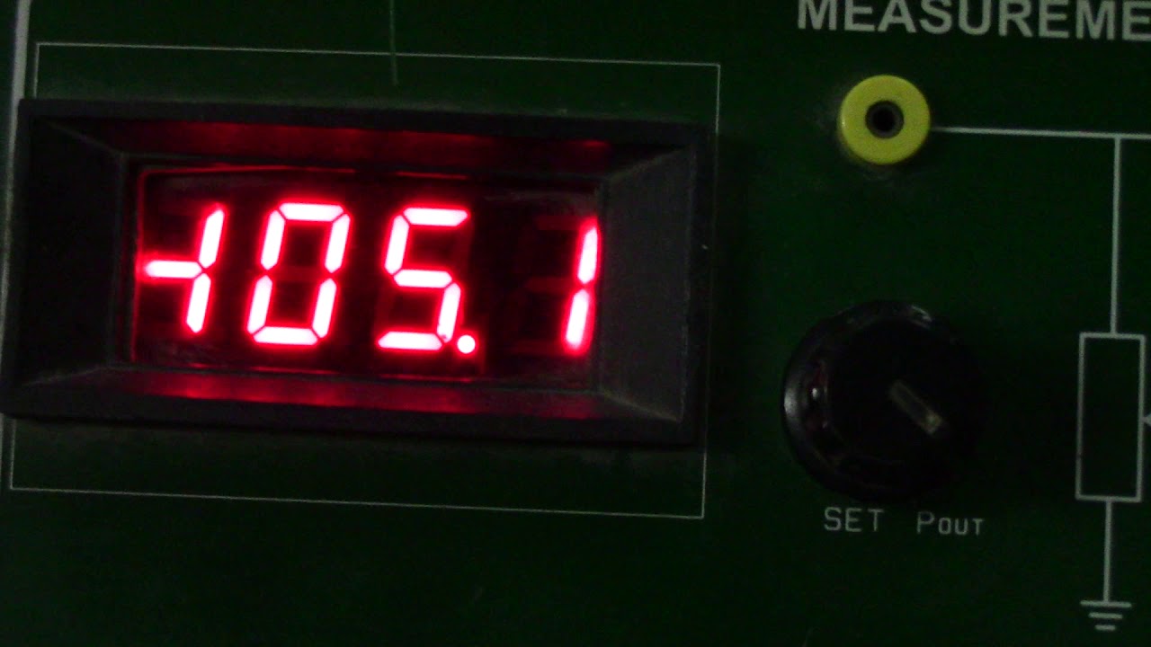 Эксперимент по потерям на изгибе