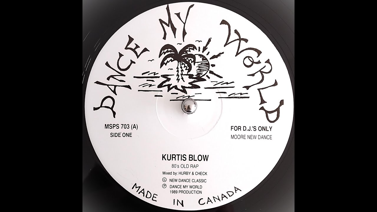 Kurtis Blow - 80's Old Rap (Mix)