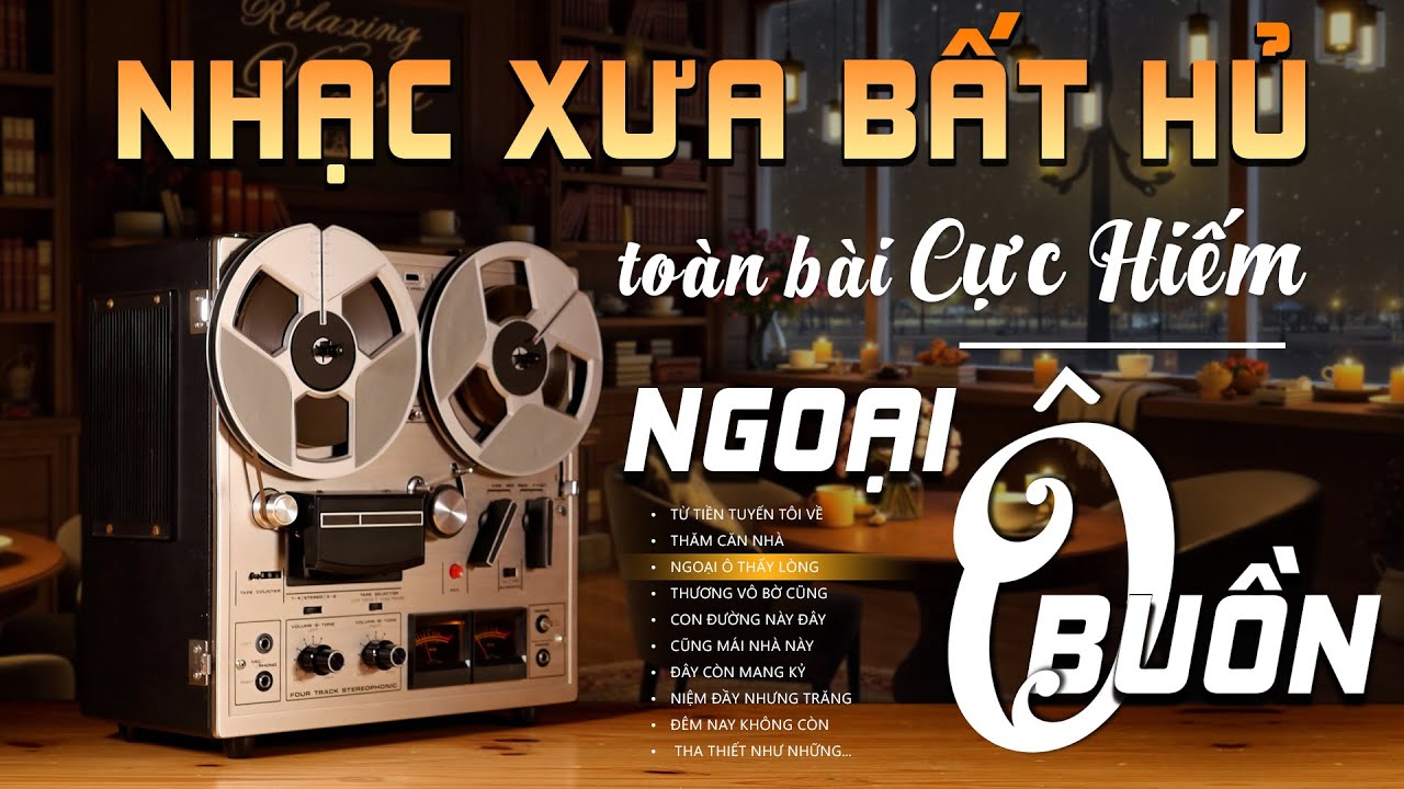 Mưa Đ&ecirc;m Tỉnh Nhỏ, Đoạn Buồn Đ&ecirc;m Mưa - LK Nhạc V&agrave;ng Hải Ngoại Xưa Bất Hủ Nghe L&agrave; Ngủ - C&ocirc;ng Tuấn