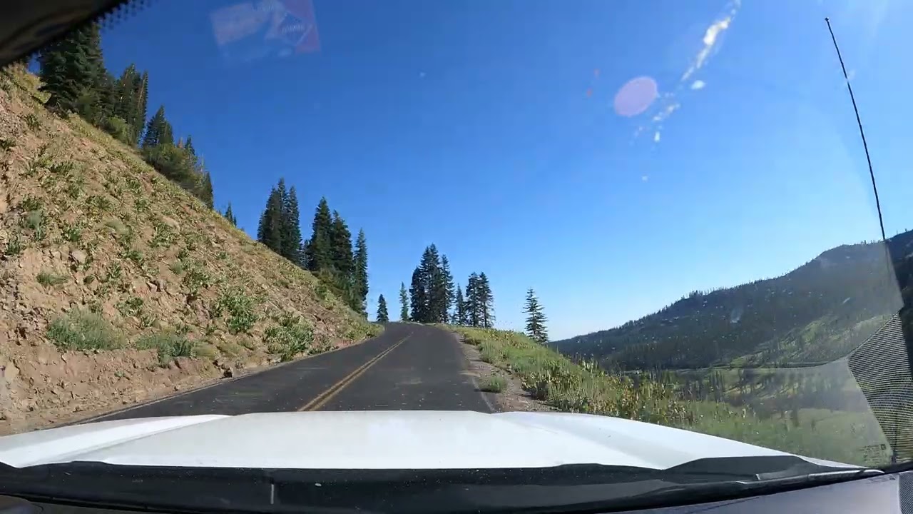 Lassen National Park - Soutwest entrance to South Summit Lake Campground 3/7